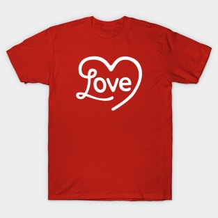 Love script T-Shirt